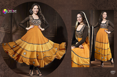 Traditional Anarkali Suit