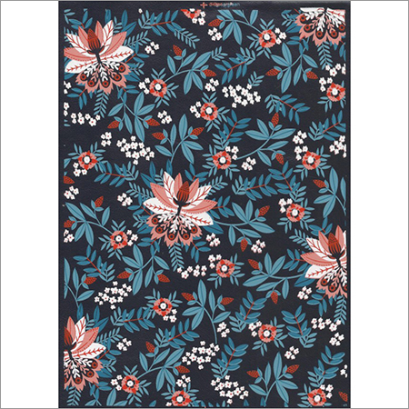 Leather Floral Printing Service