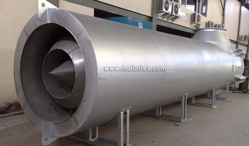 स्टेनलेस स्टील वेंट साइलेंसर