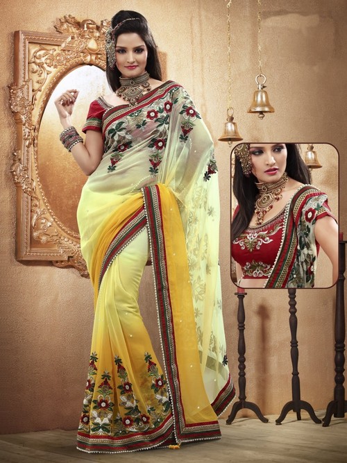 सूरत प्रिंटेड साड़ी