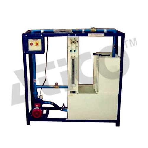 Discharge Measurement System - Clear Acrylic Venturimeter & Orificemeter, Lab Equipment with 220V Voltage and Flexible Pipeline Connections