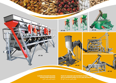 Almond Processing Machine