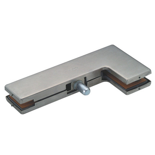 Patch Fitting L (Big) - SS 304 Stainless Steel , 10-12 mm Toughened Glass Compatibility, Silver Color, Rust Resistant, Durable Finish