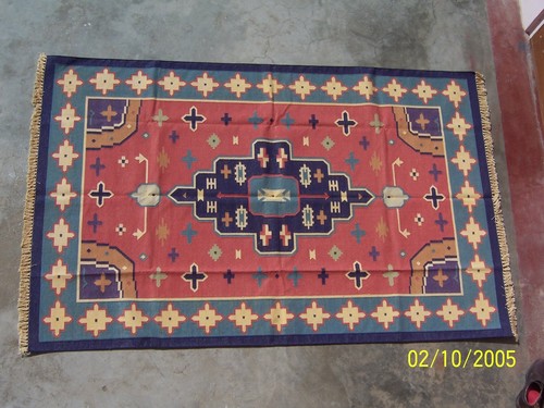 Black And White Rugs Back Material: Canvas Latex