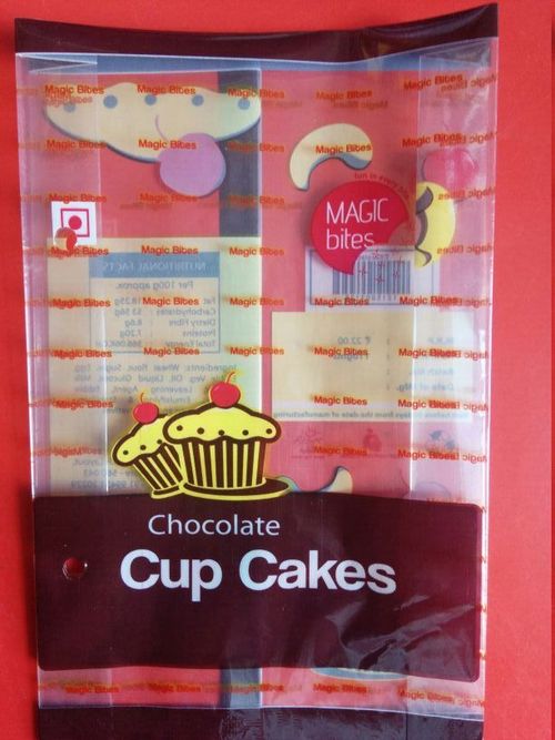 केक कप प्लास्टिक पॉउच