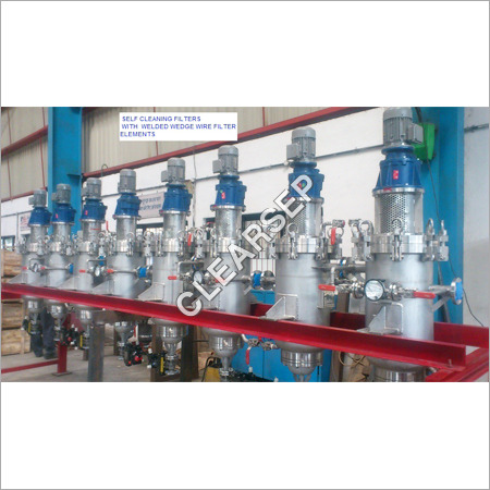 Clearsep Automatic Self Cleaning Filter - Stainless Steel, Filtration Down to 30 Micron | 50 Bar Pressure, 150°C Temperature Rating, Hydraulic or Electronic Automation