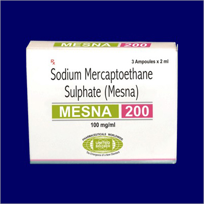 सोडियम 2-सल्फानेल्थेनसल्फ़ोनाट इंजेक्शन