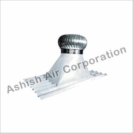 Wind Turbine Ventilator - Steel & Aluminum, 16 Inches Height, Silver Finish | Automatic Operation, Hassle-Free, Aerodynamic Design, Corrosion Resistant, Covers 500 Sq. Ft.