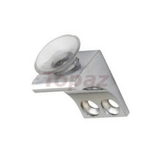 Silver Fancy L Self Button  (With Vacuum)