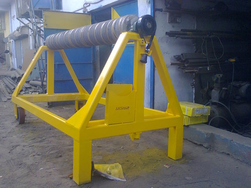 SQUARE PIPE HEAVY BATCH TROLLEY