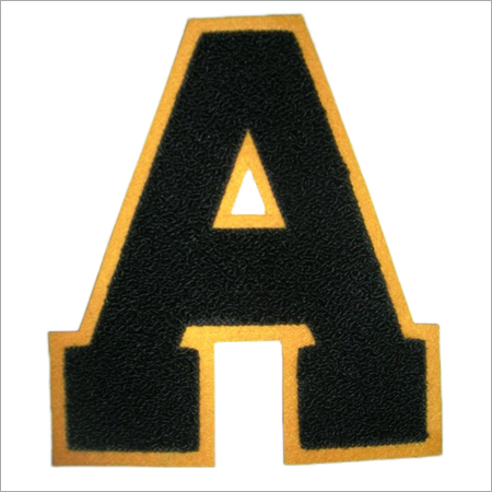 Single Letter Patch - Fabric Material | Eco-Friendly, Flawless Workmanship, Intricate Handwork, Trending Designs, Soothing Color Combinations