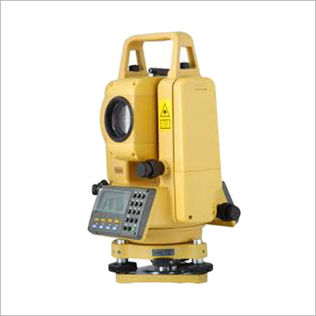 Total Station NTS 312b - Yellow, LCD Display, 1mm Accuracy, 2000m Range | Precise Measurement, Data Logging, IP67 Durable Design