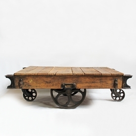 Industrial Cart Coffee Table