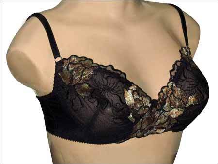 Black Designer Bra