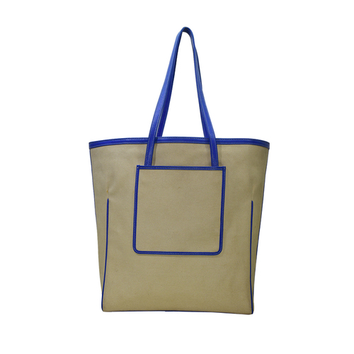 कैनवास शॉपर बैग डिज़ाइन: टोट