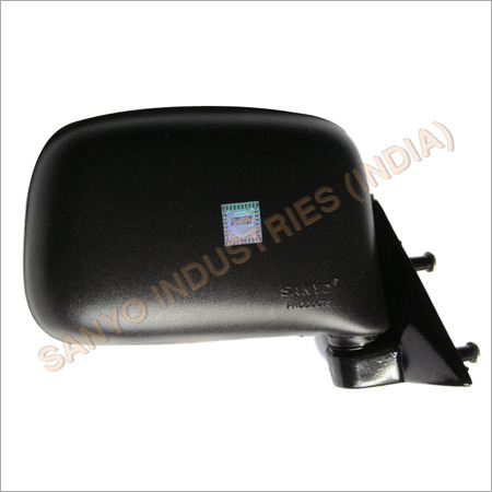 Automobile Door Mirror - ABS & Mirror, Standard Size | Side Mirror for Cars, 1 Year Warranty
