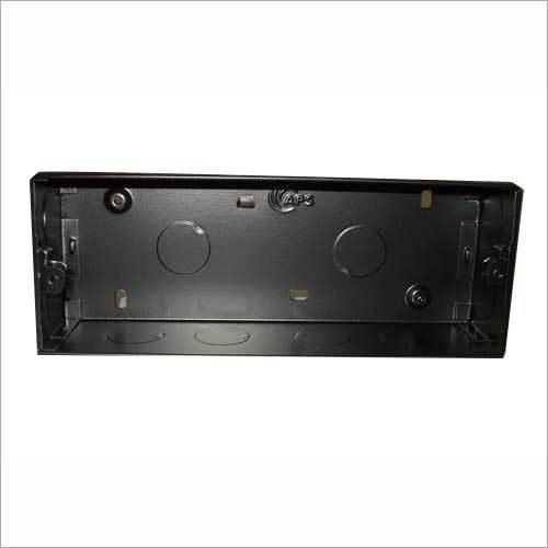 Black Silver M.S Metal Switch Box