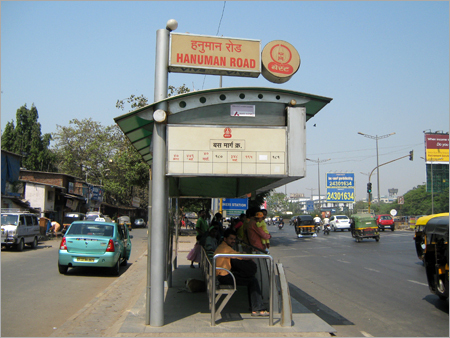 फाइबर बस शेल्टर