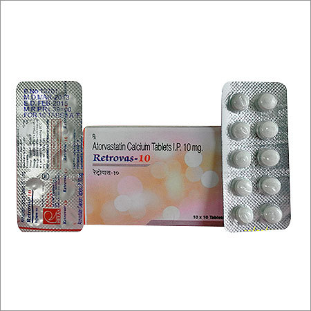 अटोरवेस्टेटिन टैबलेट्स