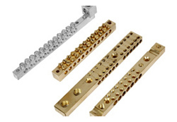 Brass Neutral Bar - Brass, 3-5 Inches, Plated Finish | High Tensile Strength, Sturdy Build, Dimensional Accuracy, Durable Standards