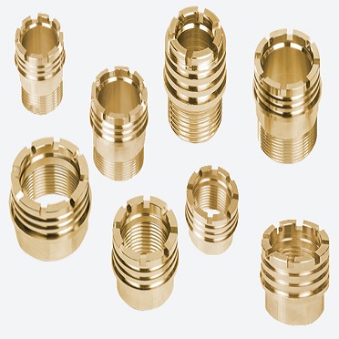 Round Brass Ppr Molding Inserts