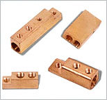 Brass Meter Terminals - 1-3 Inch Size, Plated Finish | High-Quality Brass Material, Durable Design