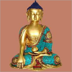पीतल बुद्ध प्रतिमा शिल्प