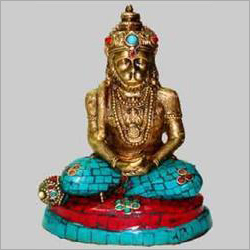 बैठा हुआ हनुमान मूर्ति