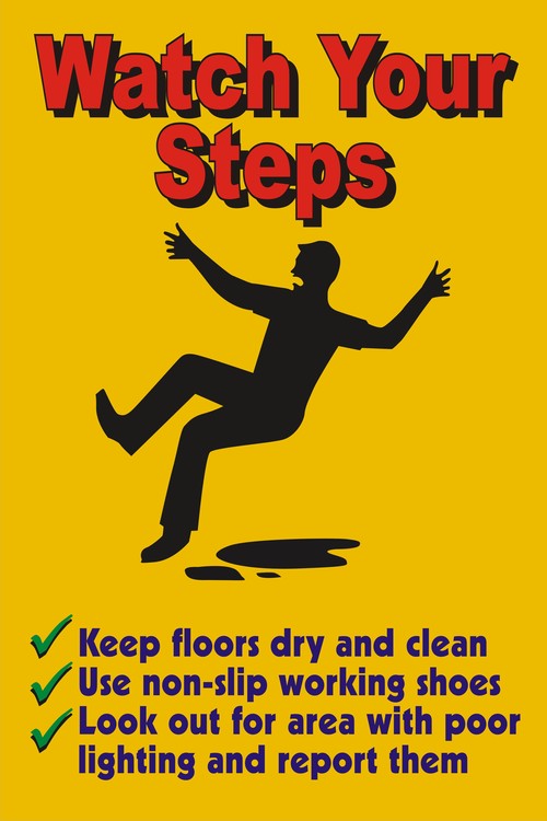 तल सुरक्षा पोस्टर