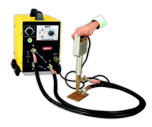 येलो हैंड स्पॉट वेल्डिंग मशीन