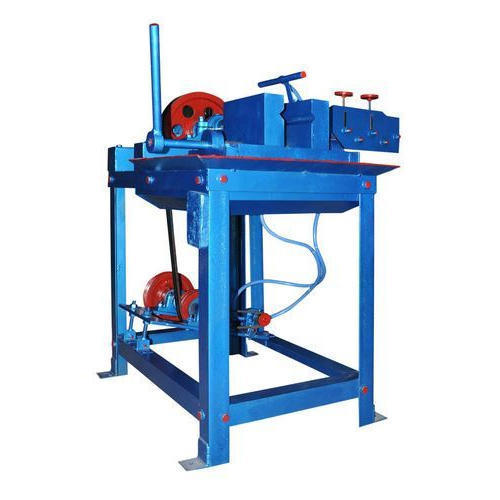 Blue Manual Chain Link Machine