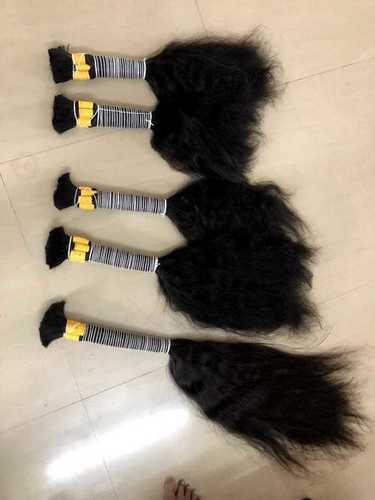 Natural Bulk Hair Extensions - Human Hair Type: Indian