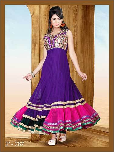 लॉन्ग लेंथ अनारकली सूट