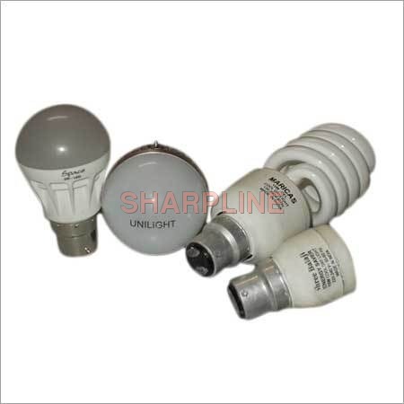 Cfl और Led लाइट पर पैड प्रिंटिंग सेवा