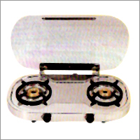 डबल बर्नर रॉयल ग्लास-लिड RGL DB-2001