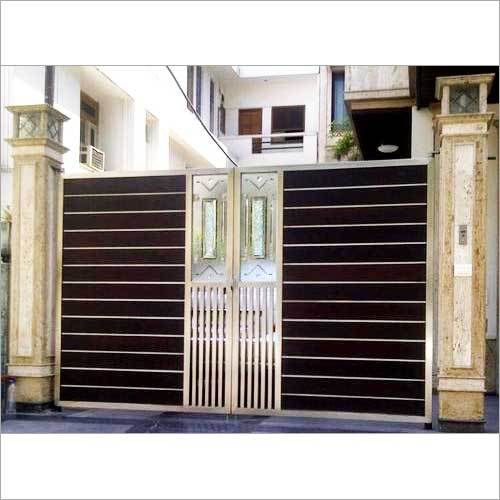 कस्टम स्टेनलेस स्टील गेट्स