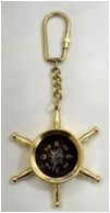 Sheet Compass Keychain