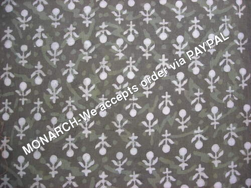 पोल्का डिजाइन सूती कपड़ा