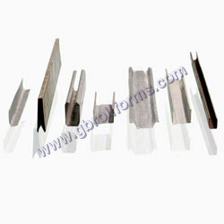 False Ceilings Channel - GI Material, Grey Color | Compact Design, Sturdy Construction, Optimum Strength, Impact Resistant