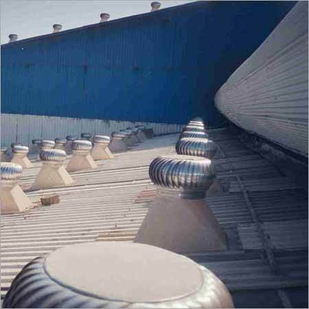 Natural Air Ventilators - Galvanized Steel Base, Aluminum Alloy, 300-900 Mm Diameter | Energy Saving, Weather Resistant, Durable Design
