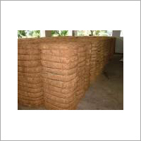 Coir Fiber Block - Variable Density & Dimensions | Sustainable, Biodegradable, Eco-Friendly, Strong Durable Fibers, High Purity, Cost-Effective
