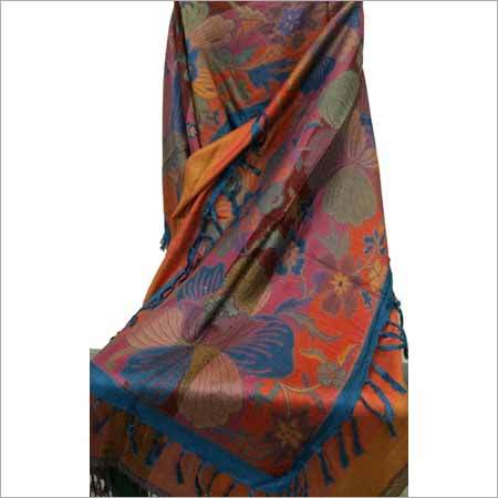 Viscose Shawls With Tarkashi