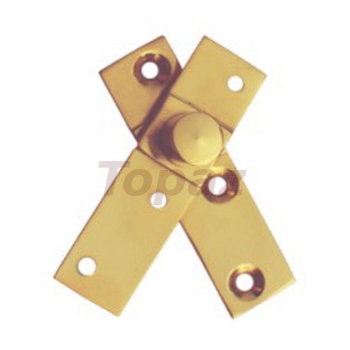 Brass Side Bearing Pivot - Sizes 63x16 to 150x25 mm, Polished Gold Finish, Square Shape, Industrial Application, Warranty Included