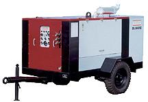 Diesel Powered Portable Air Screw Compressor