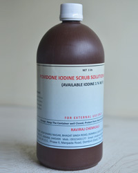 पॉविडोन आयोडीन स्क्रब सॉल्यूशन