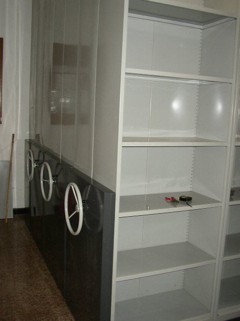 Single Sided Mobile Storage Racks