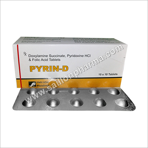 Pyrin-D - Tablets for Allergy Relief , Fast Acting, Safe to Consume, Non-Toxic, Highly Reliable