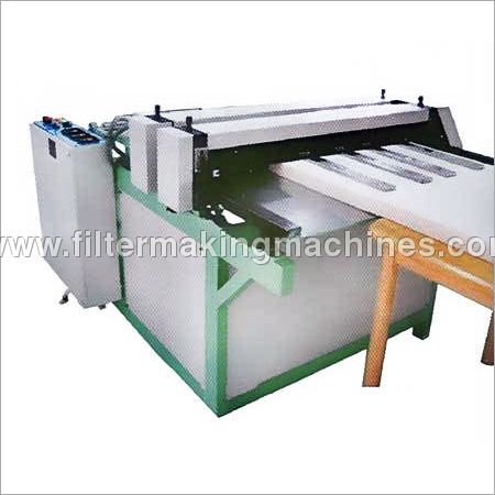 Rotary Pleating Machine - Carbon Steel, 1000mm Roller Width | Automatic, Eco Friendly, High Efficiency, Long Service Life