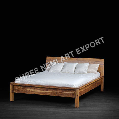 Wooden Bed - Color: Brown