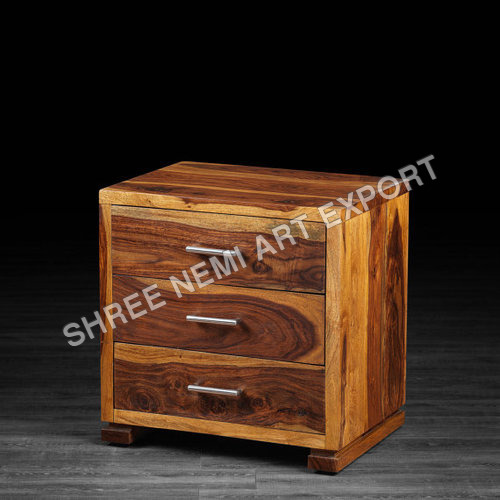 Bedside Cabinet - Color: Brown